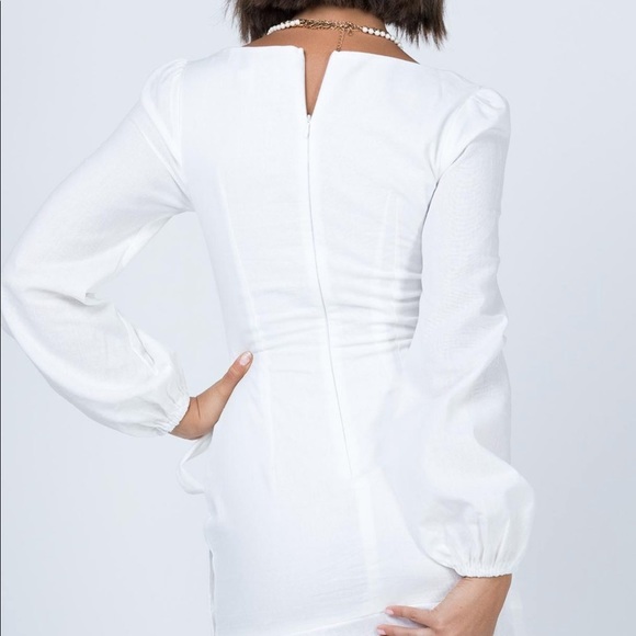 The Villa Mini Dress White Princess Polly - Picture 9 of 11